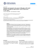 Báo cáo y học: "Ovarian cyst impacted in the pouch of Douglas at 20 weeks’ gestation managed by laparoscopic ovarian cystectomy: a case report"