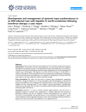 Báo cáo y học: "Development and management of systemic lupus erythematosus in an HIV-infected man with hepatitis C and B co-infection following interferon therapy: a case report"