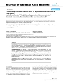 Báo cáo y học: " Community-acquired mastitis due to Mycobacterium abscessus: a case report"