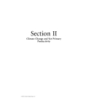 Climate Change and Global Food Security - Section 2