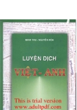 Hướng dẫn luyện dịch Việt - Anh