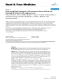 báo cáo khoa học: " Oral acantholytic squamous cell carcinoma shares clinical and histological features with angiosarcoma"