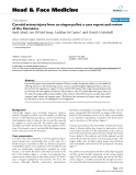 báo cáo khoa học: " Carotid artery injury from an airgun pellet: a case report and review of the literature"