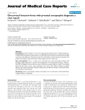 Báo cáo y học: " Orocervical foetus-in-foetu with prenatal sonographic diagnosis: a case report"