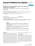 Báo cáo y học: "A varicocoele mimicking a hydrocoele in a man with portal hypertension: a case report"