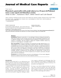 Báo cáo y học: " Mesenteric panniculitis with pedal edema in a 33-year-old Pakistani man: a case report and literature review"