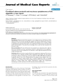 Báo cáo y học: "Combined adenocarcinoid and mucinous cystadenoma of the appendix: a case report"