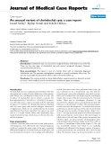 Báo cáo y học: "An unusual variant of choledochal cyst: a case report"