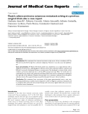 Báo cáo y học: "Gastric adenocarcinoma cutaneous metastasis arising at a previous surgical drain site: a case report"