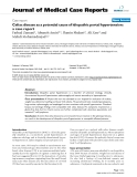 Báo cáo y học: "Celiac disease as a potential cause of idiopathic portal hypertension: a case report"