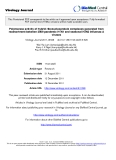 Báo cáo y học: "Polymerase activity of hybrid ribonucleoprotein complexes generated from reassortment between 2009 pandemic H1N1 and seasonal H3N2 influenza A viruses"