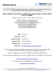 Báo cáo y học: " Swine influenza virus infection in different age groups of pigs in farrow-to-finish farms in Thailand."