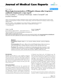 Báo cáo y học: " Neurological presentation of Whipple's disease after long-term antibiotic treatment: a case report"