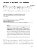 Báo cáo y học: " Kaposi's sarcoma of the hand mimicking squamous cell carcinoma in a woman with no evidence of HIV infection: a case report"