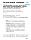 Báo cáo y học: " A reversible lesion of the corpus callosum splenium with adult influenza-associated encephalitis/encephalopathy: a case report"