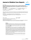 Báo cáo y học: "  Sinusoidal obstruction syndrome (veno-occlusive disease) in a patient receiving bevacizumab for metastatic colorectal cancer: a case report"