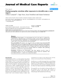 Báo cáo y học: "Carbamazepine overdose after exposure to simethicone: a case report"