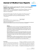 Báo cáo y học: " Laparoscopic anterior gastropexy for chronic recurrent gastric volvulus: a case report"