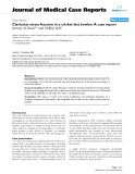 Báo cáo y học: " Clavicular stress fracture in a cricket fast bowler: A case report"