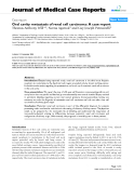 Báo cáo y học: " Oral cavity metastasis of renal cell carcinoma: A case report"