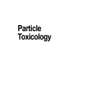 Particle Toxicology - Chapter 1