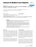 Báo cáo y học: "   Allergic hemiglossitis as a unique case of food allergy: a case report"