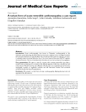 Báo cáo y học: "   A variant form of acute reversible cardiomyopathy: a case report"