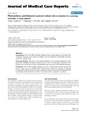 Báo cáo y học: "   Malnutrition and bilateral central retinal vein occlusion in a young woman: a case report"