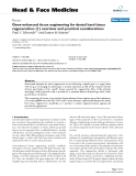 báo cáo khoa học:" Gene-enhanced tissue engineering for dental hard tissue regeneration: (1) overview and practical considerations"