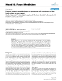 báo cáo khoa học:"  Fanconi anemia manifesting as a squamous cell carcinoma of the hard palate: a case report"