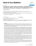 báo cáo khoa học:"The spectrum of Apert syndrome: phenotype, particularities in orthodontic treatment, and characteristics of orthognathic surgery"