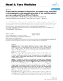 báo cáo khoa học:"A retrospective analysis of submissions, acceptance rate, open peer review operations, and prepublication bias of the multidisciplinary open access journal Head & Face Medicine"