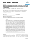 báo cáo khoa học:"  Unilateral congenital elongation of the cervical part of the internal carotid artery with kinking and looping: two case reports and review of the literature"