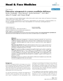 báo cáo khoa học:"Distraction osteogenesis in a severe mandibular deficiency"