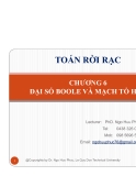 Toán rời rạc-Chương 6: Đạ số Boole và mạch tổ hợp