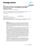 Báo cáo khoa học: " Avian reovirus L2 genome segment sequences and predicted structure/function of the encoded RNA-dependent RNA polymerase protein"