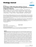 Báo cáo khoa học: "Identification of light-independent inhibition of human immunodeficiency virus-1 infection through bioguided fractionation of Hypericum perforatum"