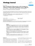 Báo cáo khoa học: "Sales of oseltamivir in Norway prior to the emergence of oseltamivir resistant influenza A(H1N1) viruses in 2007–08"