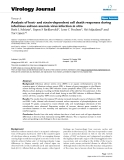 Báo cáo y học: "Analysis of host- and strain-dependent cell death responses during infectious salmon anemia virus infection in vitro"