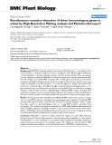 báo cáo khoa học: " Simultaneous mutation detection of three homoeologous genes in wheat by High Resolution Melting analysis and Mutation Surveyor®"