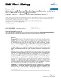 báo cáo khoa học: "  Ascorbate metabolism and the developmental demand for tartaric and oxalic acids in ripening grape berries"