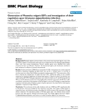 báo cáo khoa học: " Generation of Phaseolus vulgaris ESTs and investigation of their regulation upon Uromyces appendiculatus infection"