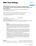 báo cáo khoa học: " Characterization and structural analysis of wild type and a non-abscission mutant at the development funiculus (Def) locus in Pisum sativum L"