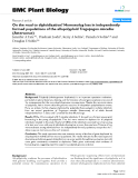 báo cáo khoa học: " On the road to diploidization? Homoeolog loss in independently formed populations of the allopolyploid Tragopogon miscellus (Asteraceae)"