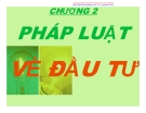 Tài liệu về Pháp luật về đầu tư