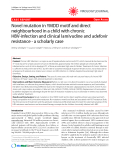 Báo cáo y học: "Novel mutation in YMDD motif and direct neighbourhood in a child with chronic HBV-infection and clinical lamivudine and adefovir resistance - a scholarly case"