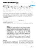 báo cáo khoa học: " Microsatellite analysis of Damask rose (Rosa damascena Mill.) accessions from various regions in Iran reveals multiple genotypes"