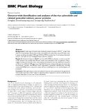 báo cáo khoa học: "  Genome-wide identification and analyses of the rice calmodulin and related potential calcium sensor proteins"