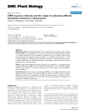 báo cáo khoa học: " DNA sequence diversity and the origin of cultivated safflower (Carthamus tinctorius L.; Asteraceae)"