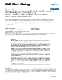 báo cáo khoa học: " Characterization and transferability of microsatellite markers of the cultivated peanut (Arachis hypogaea)"